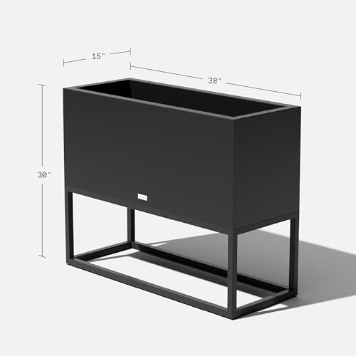 Block Series Raised Long Box Planter