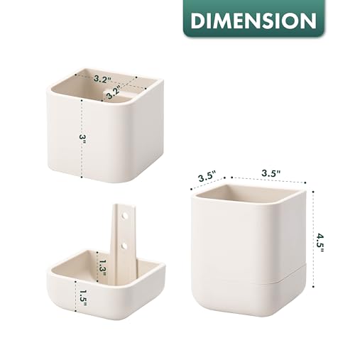 3.5 Inch Wall Mounted Self (3.5" (1 Pack) / Oatmeal)