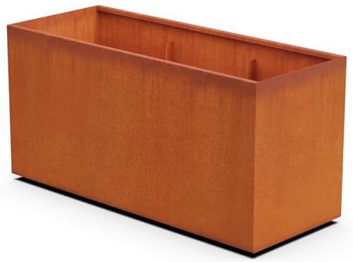 Large Rectangular Planters for Outdoor Plants 60x24x30 (10 Sq Ft)