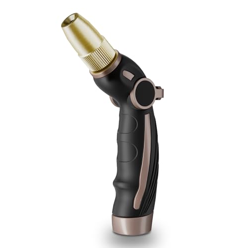 Garden Hose Nozzle (Oil Rubbed Bronze / 4 Watering Patterns)