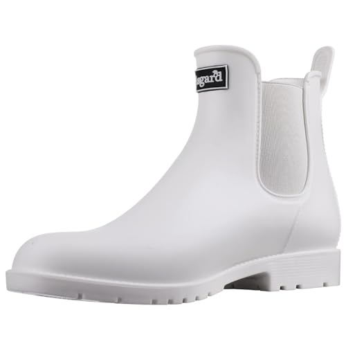 Women's Ankle Rain Boots Waterproof Chelsea Boots