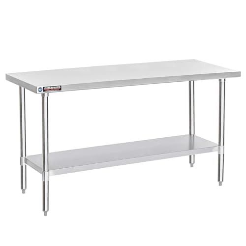 24x72 Stainless Steel Work Table (24" x 72" / Standard Table)