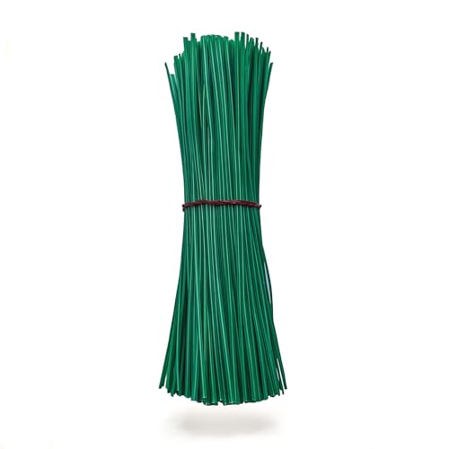 Green 6" Twist Ties (6 Inch / Green)