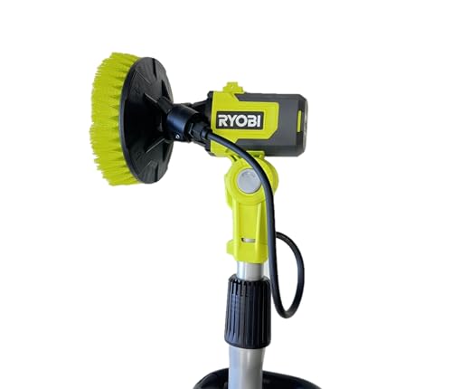 ONEAND 18V Cordless TELESCOPING Power Scrubber and Compact Power SCRUBB