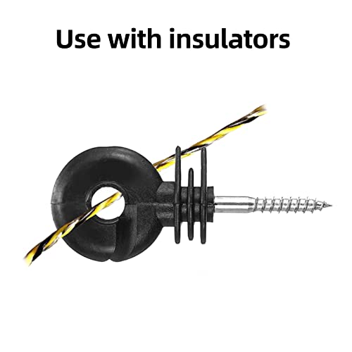Upgraded Electric Fence Polywire 330 Feet (330 Feet/100 Meters)