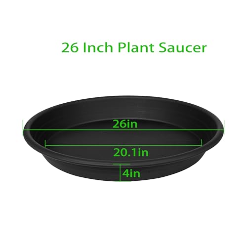 1 Pack of 26 inch Plant Saucer