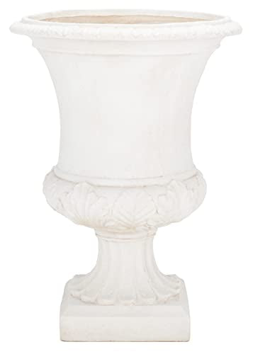 Outdoor Paven Urn Planter (Off White)