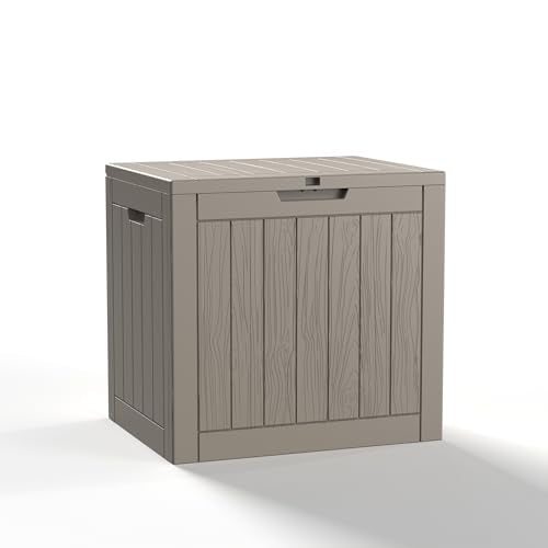32 Gallon Outdoor Storage Box (Grey / 32 Gallon)