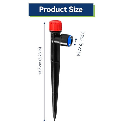 40 Pack 1 4 inch Tubing Drip Irrigation Vortex Emitters (40 Count)