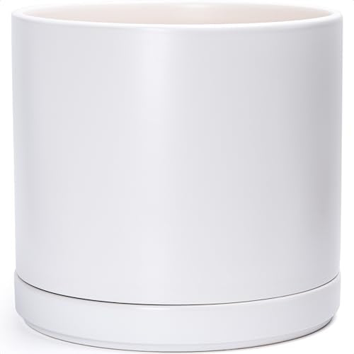 16 Inch Ceramic Planter Pot (XXX-Large / White)