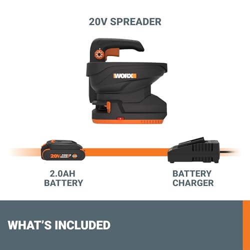 Cordless Broadcast Spreader (Battery & Charger Included)
