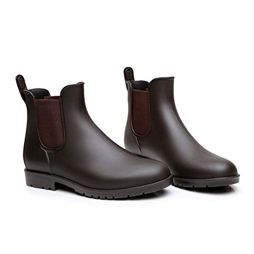Women's Ankle Rain Boots Waterproof Chelsea Boots