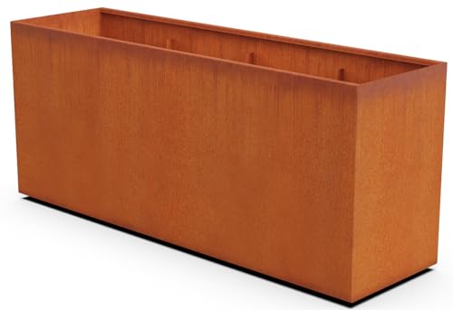 Large Rectangular Planters for Outdoor Plants (14 Sq Ft)