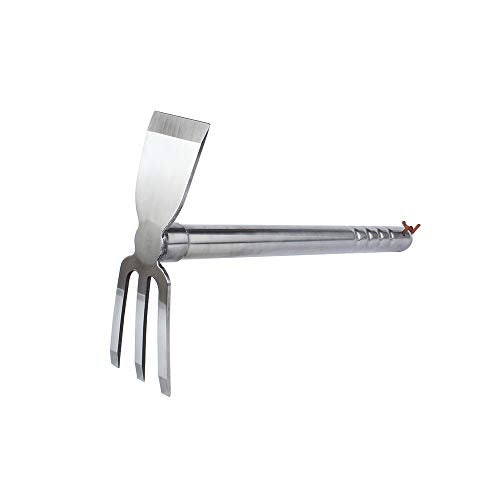 Stainless Steel Garden Hoe Rake Hand Tool (39cm Hoe Rake)