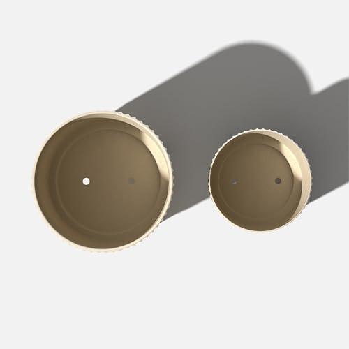 Demi Series Raised Duo Planters (Sand/Brown / Bundle - 2 Pack)