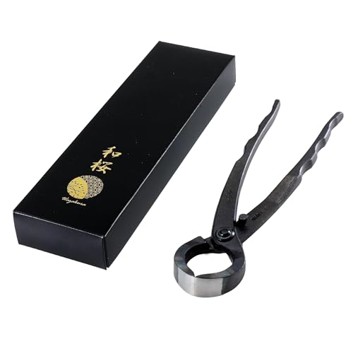 Hand Forged Bonsai Root Cutter 6.7in (Wave-grip)
