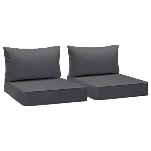 Outdoor Chair Cushions (Dark Gray / 24"x24"x5" / 24"x13.5")