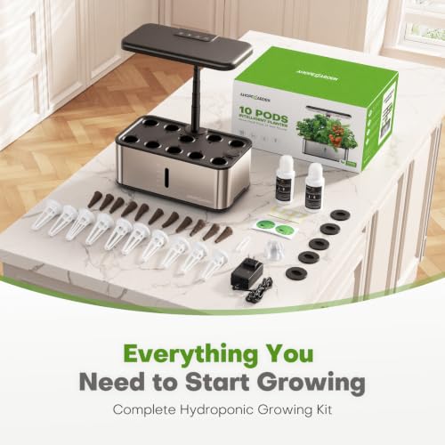 Hydroponics Growing System (Black / Modern)