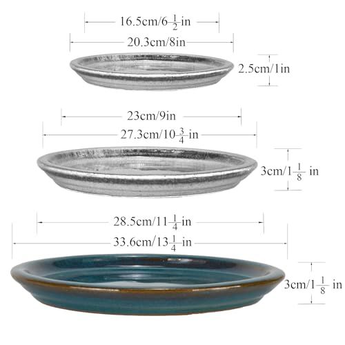 Ceramic Plant Saucer (2 Count)