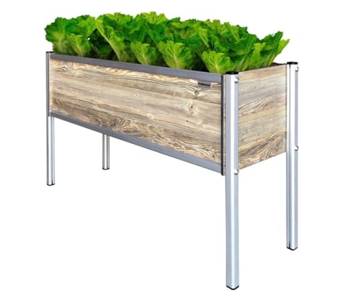 Raised Garden Bed with Legs (Amaretto / 36*12*25in)
