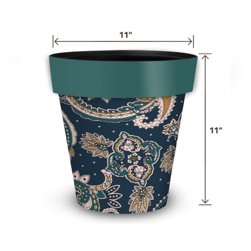 Everyday Planter 11.75 x 11 x 11 Paisley Medium (Paisley / Medium)