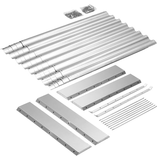 6×3×2 ft Galvanized Metal Raised Garden Bed