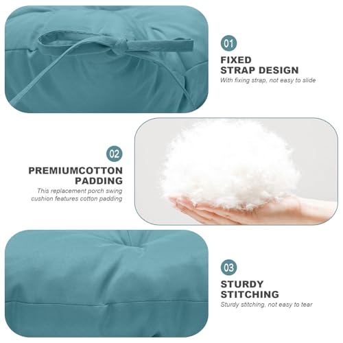 Porch Swing Cushions (Sky Blue / 40x 40 inches)
