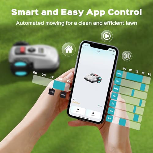 Robot Lawn Mower with App Control