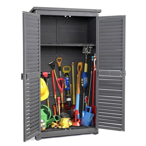 Outdoor Storage Cabinet (Gray / 63in)