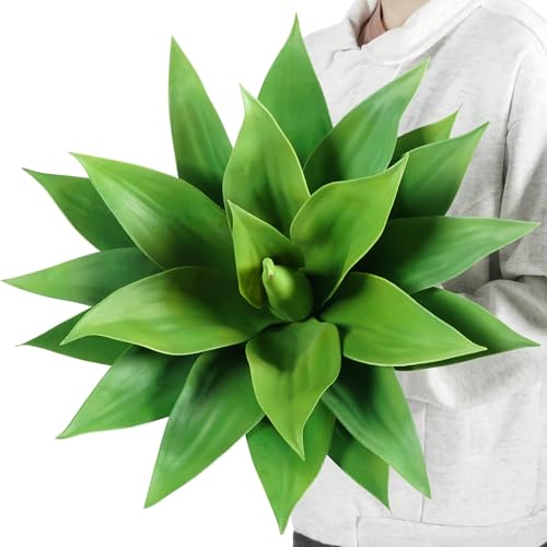 Fake Agave Artificial Plants (Green / 22 Inches)
