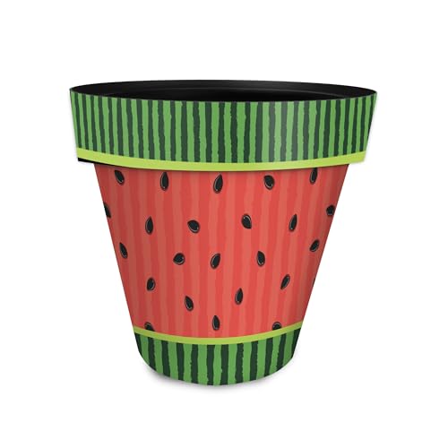 Summer Planter 11.75 x 11 x 11 Watermelon Medium (Watermelon / Medium)
