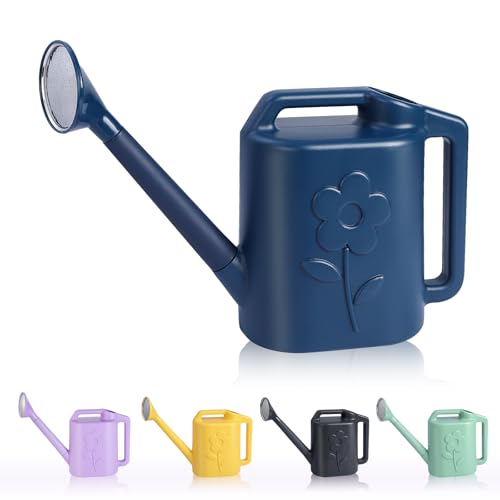 2.8L Watering Can for Indoor Plants (Blue / 0.62 Gallon)