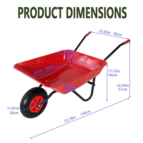Wheel Wheelbarrow (Red)