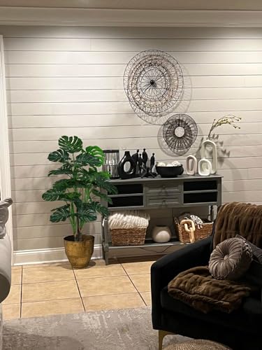 54'' Tall Large Artificial Monstera Deliciosa Plants (Monstera Tree (4.5ft) / 4ft 6in)