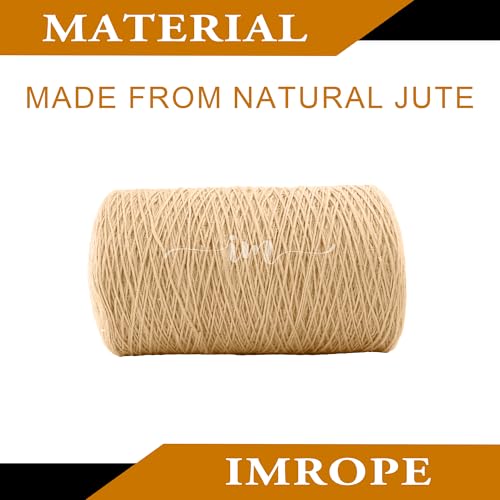 1mm x 1000 Feet Natural Jute Rope (Natural Jute / 1mm x 1000 Ft)