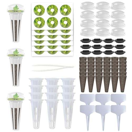 115Pcs Hydroponic Pods Supplies for Aerogarden Pods (115 pcs)