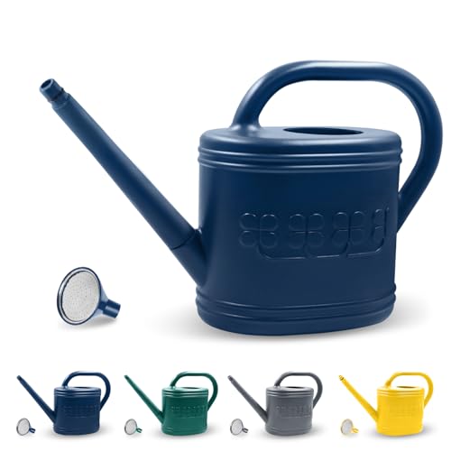 1 Gallon Watering Can (Dark Blue / 1 Gallon)