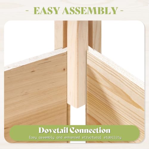 U Shape Raised Garden Bed (7.5x15x6 FT)