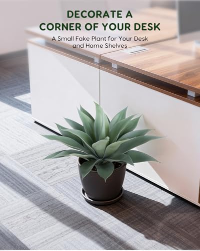 Artificial Outdoor Blue Agave Plant (Blue*2 / 28 Inches)