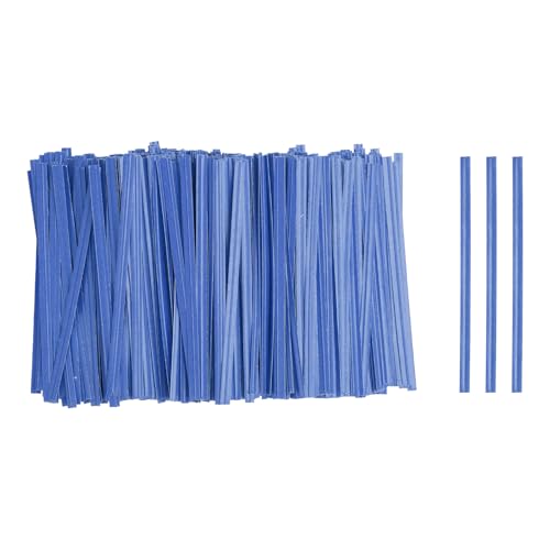 1000pcs Bag Twist Ties 3.5" Reusable Kraft Paper Twist Ties Wire Cable Ties for Party Bread Candy Cake (1000 Count)