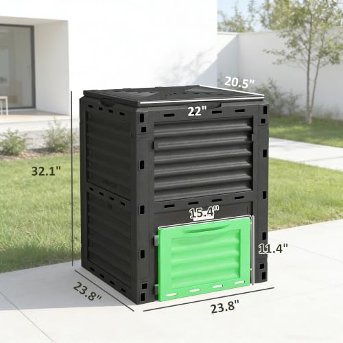 Garden Compost Bin (Green)