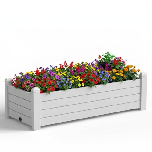Small Raised Garden Bed (Ashen / 43.31*17.72*12.6)