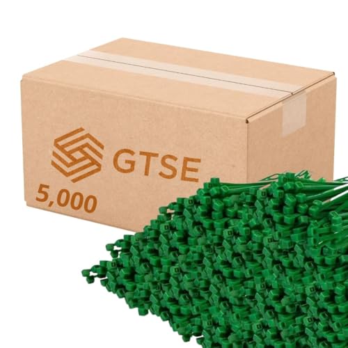 8 Inch Green Zip Ties (Green / 8" (18lb))