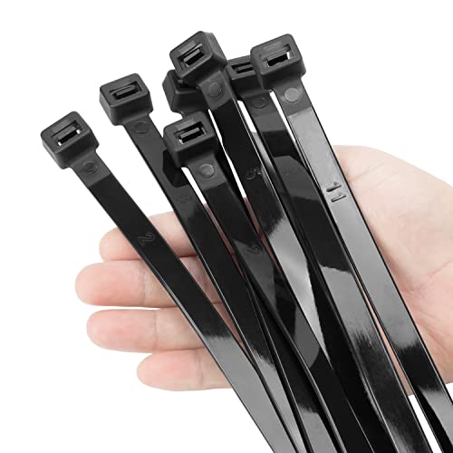 36 inch Black Cable Zip Ties Heavy Duty 40 PCS (40 Count)