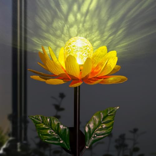 Solar Flowers Wind Spinners Outdoor