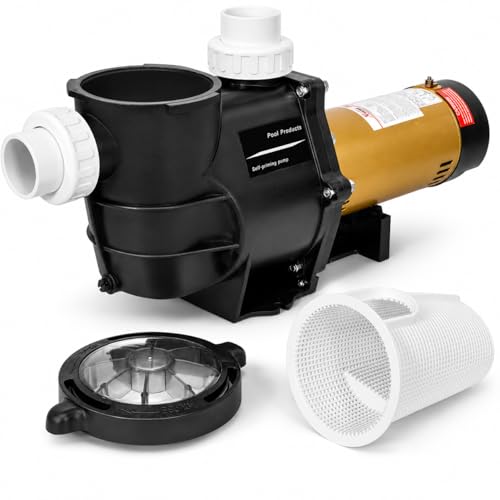 2HP In Ground Swimming Pool Pump Dual Speed High Flow 2" Inlet 230V High Flo 2