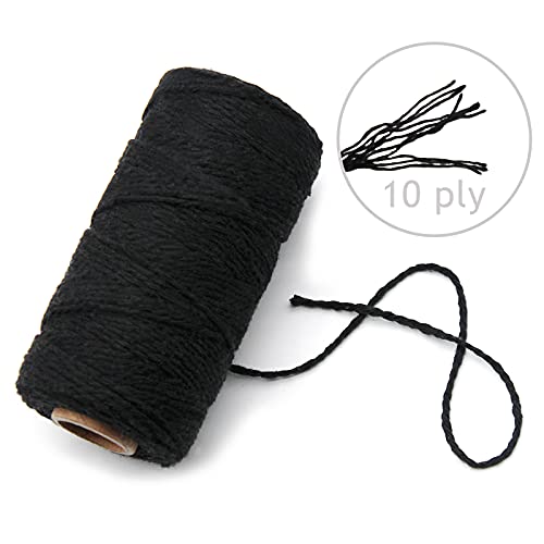 Cotton Twine Natural Jute Packing & Wrapping Twines (984 Foot)