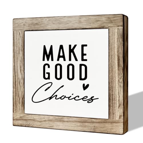Inspirational Wood Sign (Home05)