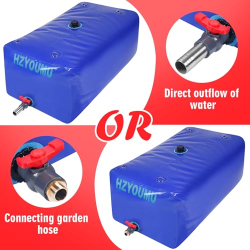 400L 100 Gal Water Storage Bladder for Outdoor Water Storage