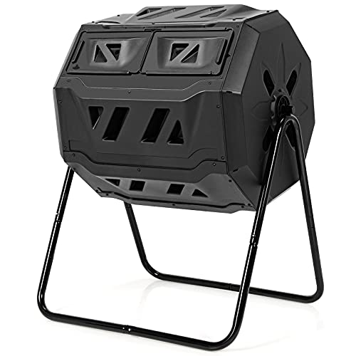 Compost Tumbler (Black / 43 Gallon)
